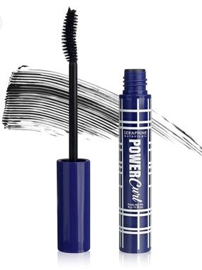 Seraphine Botanicals Power Curl Mascara in Jet Black Waterproof